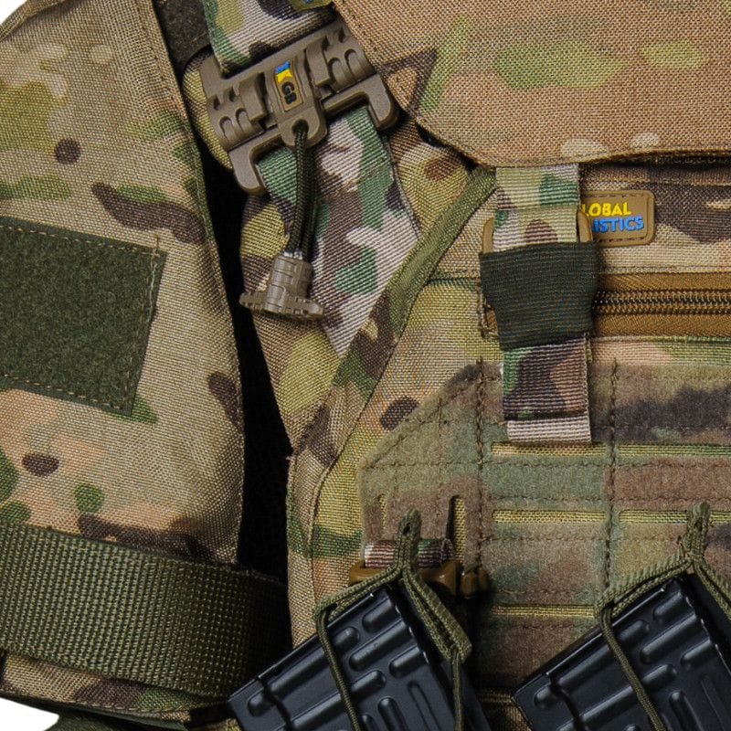 Бронежилет Warmor Gen 3 Max Multicam: захист 360 + плити 6 класу ДСТУ - Зображення 7