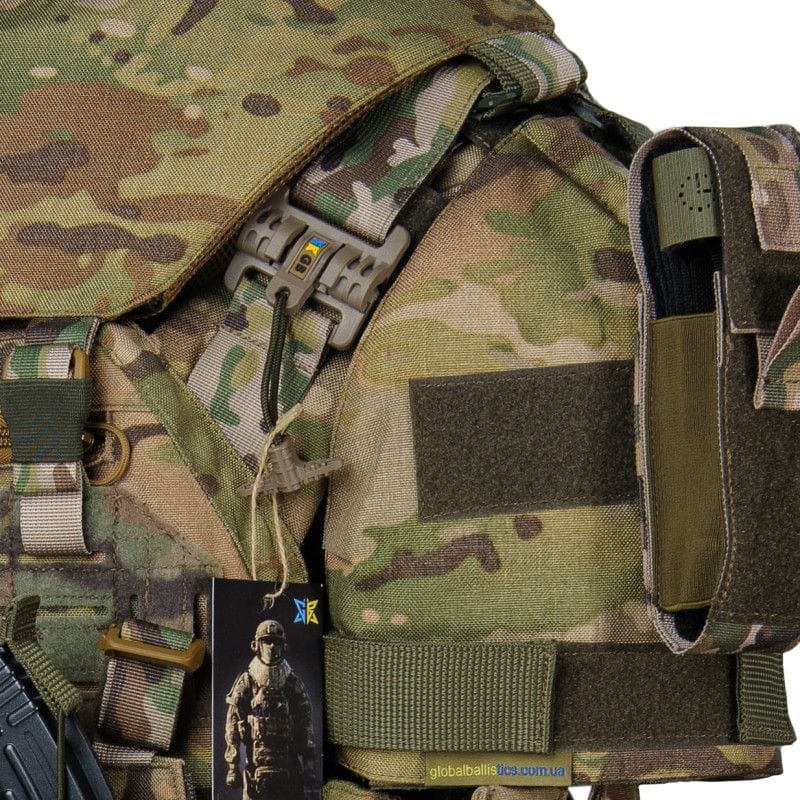 Бронежилет Warmor Gen 3 Max Multicam: захист 360 + плити 6 класу ДСТУ - Зображення 10