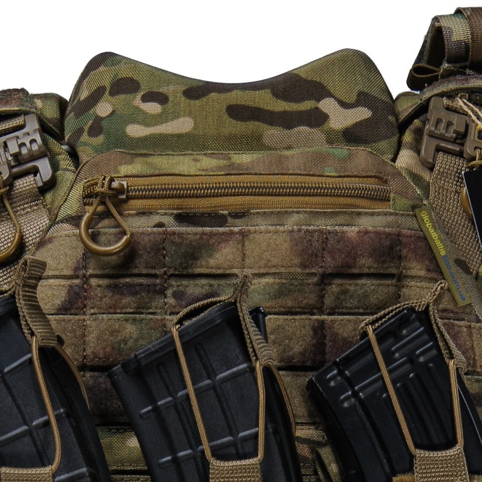 Бронежилет Warmor Gen.5 Pro MAX 6 клас із захистом шиї, плечей, боків і паху (1 клас ДСТУ), Мультикам - Зображення 10