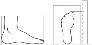 Детальніше про статтю Як заміряти довжину стопи?